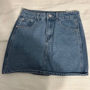 Denim skirt